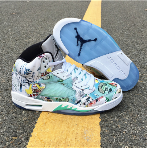Air Jordan 5 Wings Multi-Color Shoes